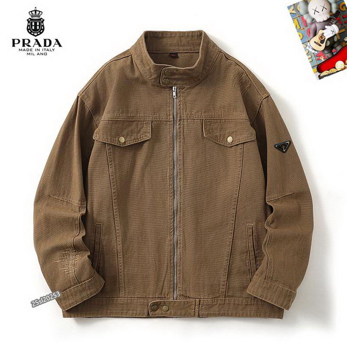 Prada Denim Jacket Mens ID:20250925-87
